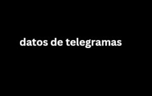 datos de telegramas