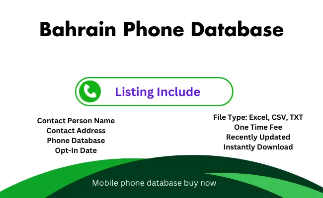 Bahrain phone database