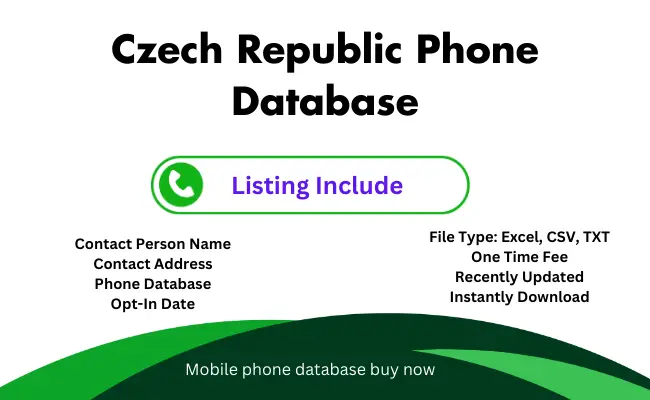 Czech Republic phone database