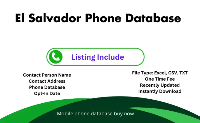 El Salvador phone database