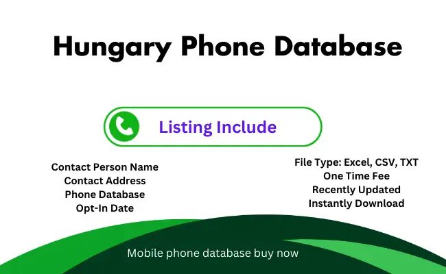 Hungary phone database