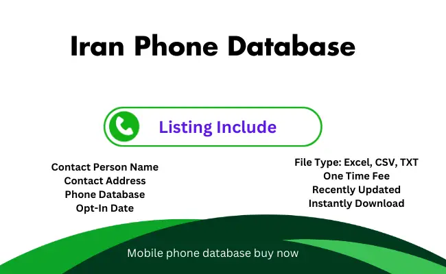 Iran phone database