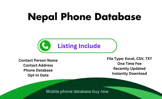 Nepal phone database