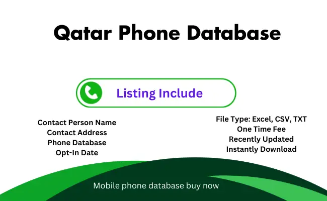 Qatar phone database