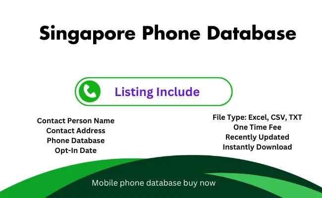 Singapore phone database