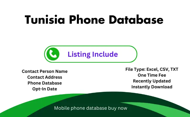 Tunisia phone database