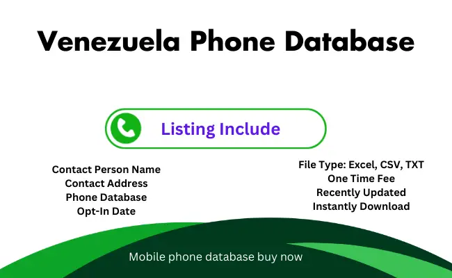 Venezuela phone database